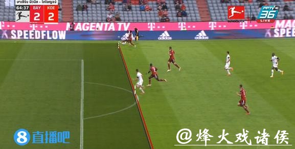 德甲-格纳布里两球莱万破门 拜仁客场大胜科隆 德甲-格纳布里两球莱万破门 拜仁客场大胜科隆